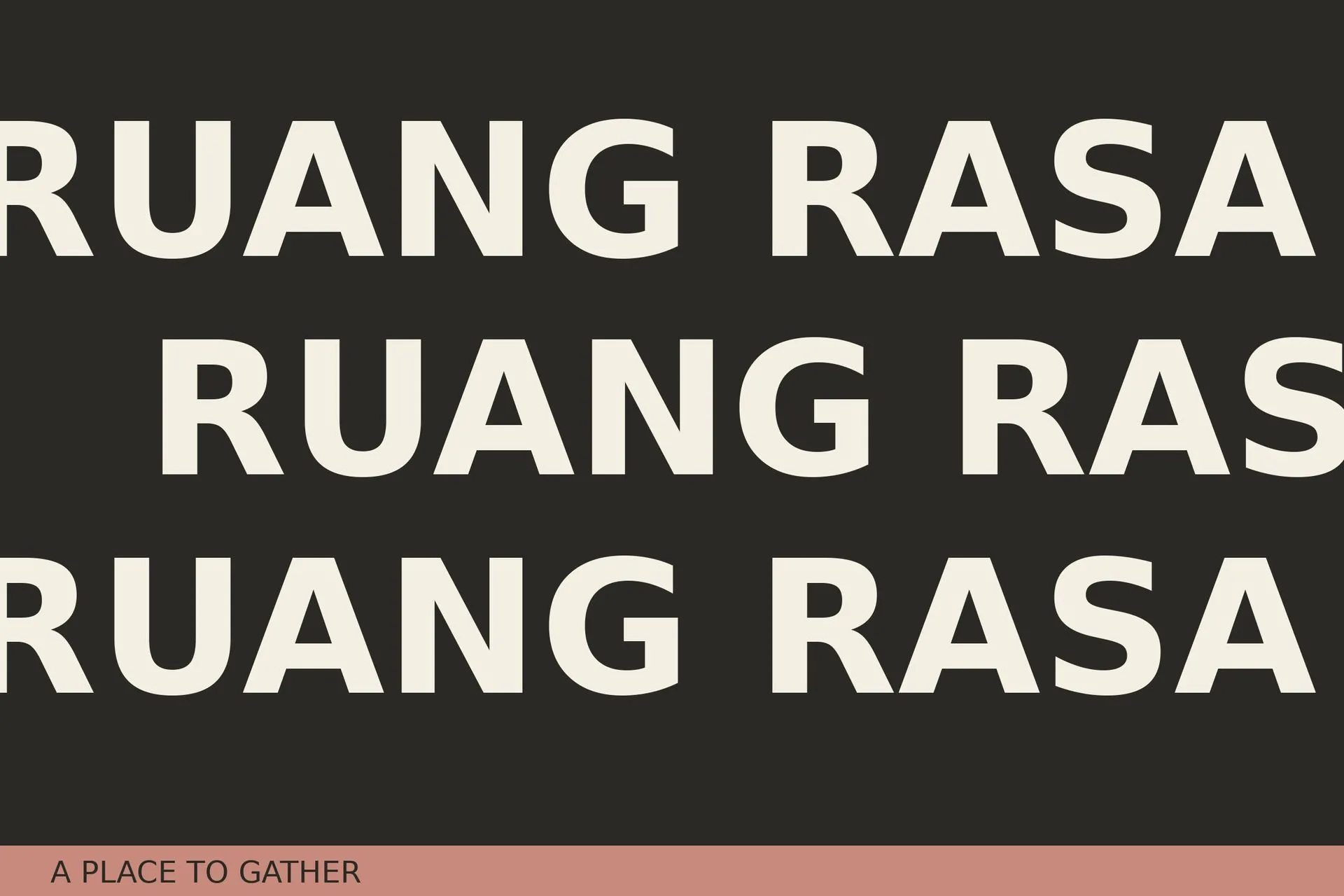 Ruang Rasa specimen