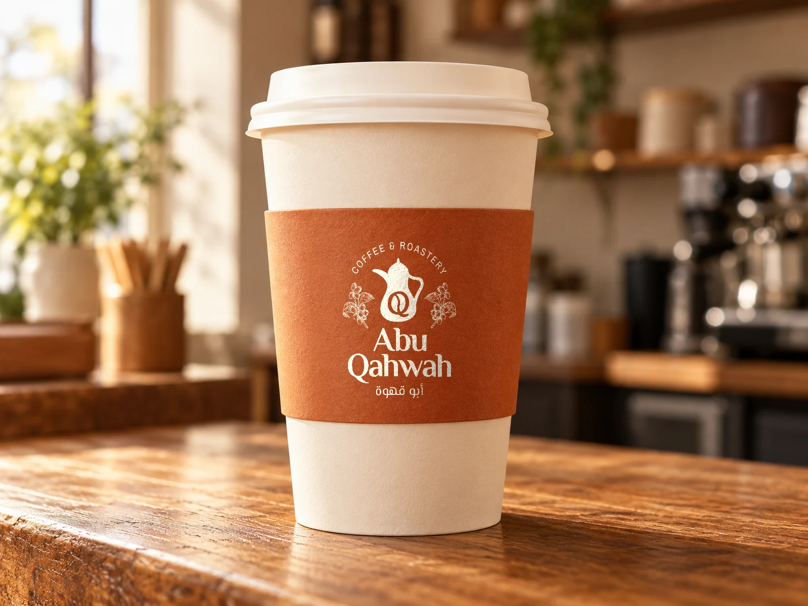 Abu Qahwah brand identity