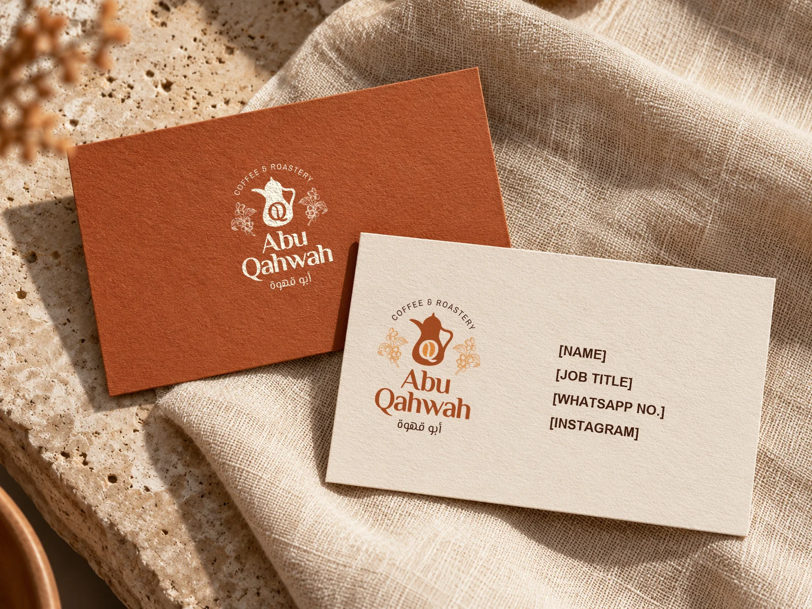 Abu Qahwah brand identity